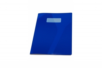 Premium Exercise Books - A4 80 page, Pk 50 5 mm Squares Vibrant Blue
