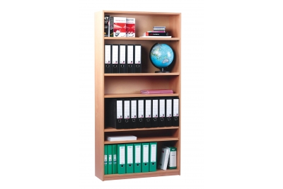 Bookcase 1 Fixed 4 Adjustable shelves W 900 x D 320 H 1800mm