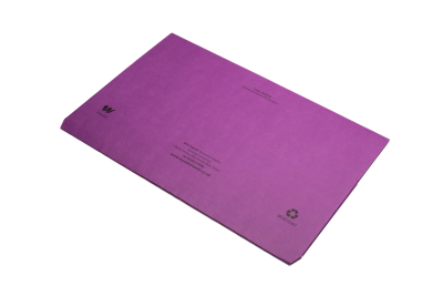 Popular Document Wallets Foolscap Vibrant Purple Pk40   1