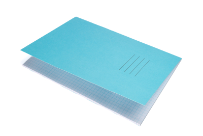 A4 Popular Exercise Book 80 Pages Pk50 7mm Squares Blue 2