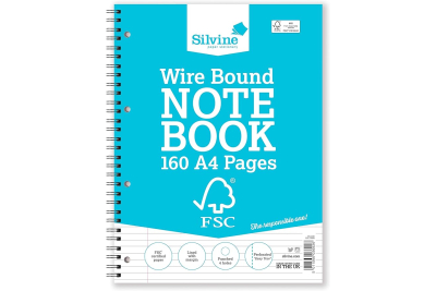 Budget Notebook A4 60gsm Ruled Spiral - Pack Of 10
