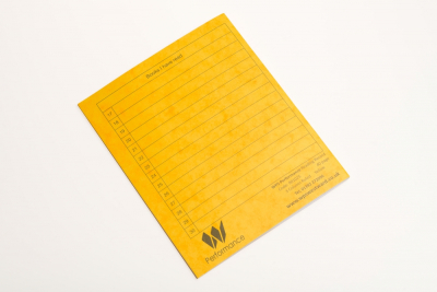 Performance Reading Record Books 40 Pages Pk100 Yellow 3