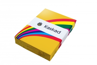 Kaskad Coloured Paper Canary Yellow A4 80gsm Pk500 Sheets
