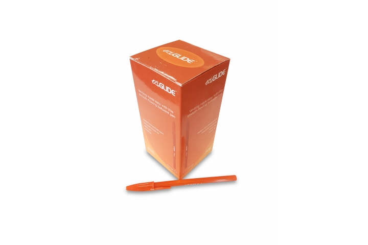 Premium Ballpoint Pen Orange Pk50 *WSL*