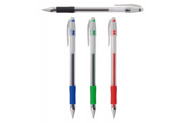 Popular Gel Stick Pen Green PK 10