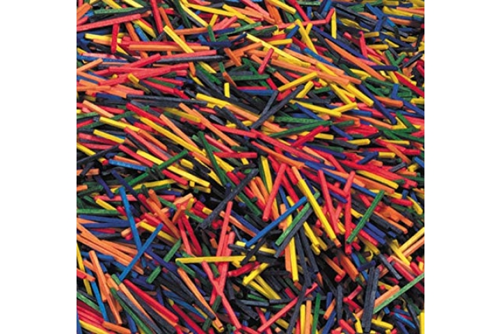 Popular Match Sticks Assorted Colours Pk2000