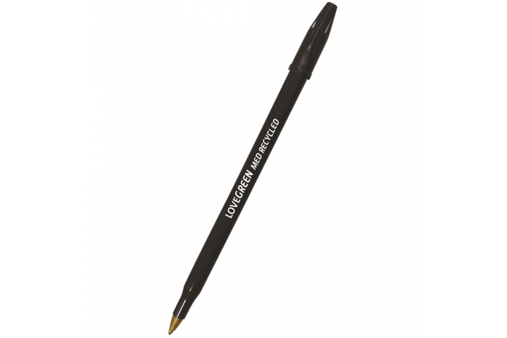 Performance Eco Range Ballpoint Pen Black 100% Recycled Plastic Pk50