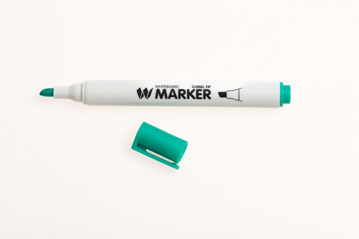 Performance Teacher Whiteboard Marker Chisel Tip Green Pk48