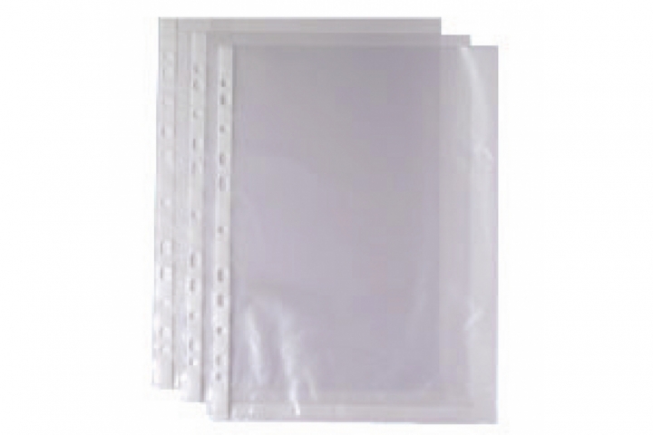 Premium Punched Pockets A4 Heavy Duty Pk100