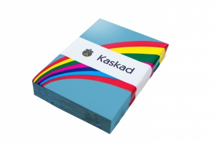 Kaskad Coloured Paper Peacock Blue A4 160gsm Pk250 Sheets
