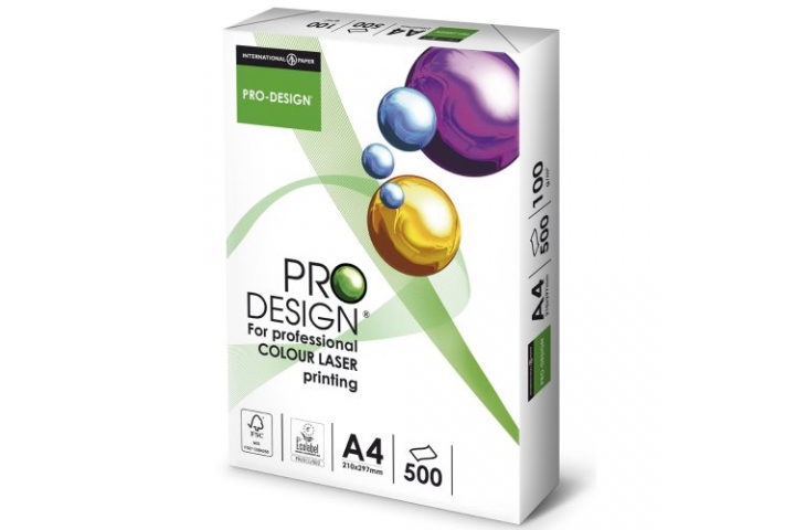 Pro-Design PEFC Professional Colour Laser Paper A4 160gsm Pk250 Sheets