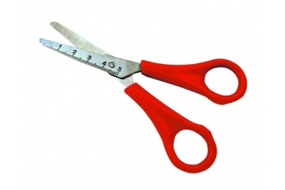 Popular Childrens Ruler Scissors Right Handed 133mm Pk 12