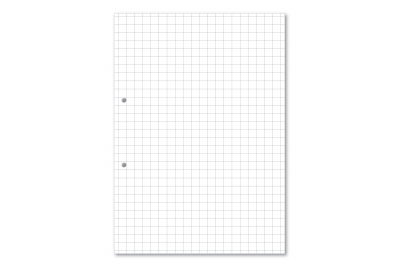 Popular Exercise Paper A4 10mm Squares 2 Hole Punched Pk500 Sheets