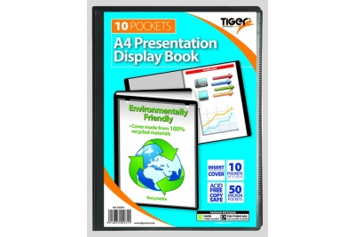 Performance Flexible Presentation/Display Books  A4  10 Pocket Pk 1
