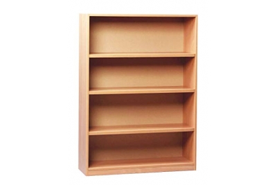 Open Bookcase 1 Fixed 2 Adjustable Shelves W 900 x D 320 xH 1250