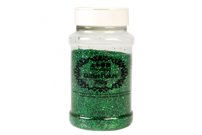 Glitter shakers green 250g each