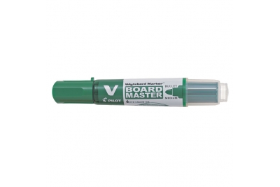 V Board Master Whiteboard Markers Bullet Green Pk10