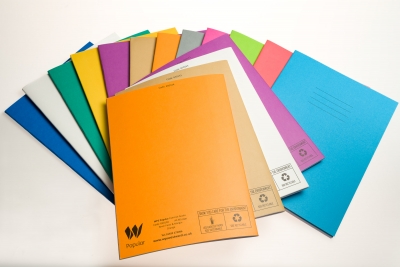Performance A4 Exercise Books 80 Pages Pk50 8mm Feint & Margin Yellow 4