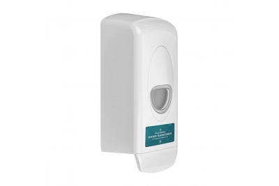 Manual Refillable 1L Dispenser for Hand Sanitiser - Wall Mounted