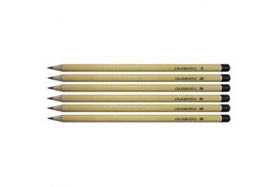 Performance Sketching Pencils Pk6 one of each B 2B 3B 4B 5B 6B