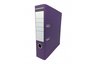 Popular Lever Arch File A4 Purple Pk10