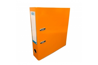 Performance Gloss Laminated A4 Lever Arch File 70mm Spine Vibrant Orange Pk10