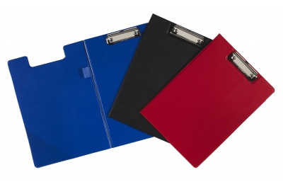 Performance PVC Clipboards Foldover Red Pk10