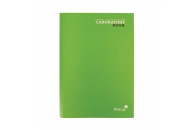 Laboratory Book Alternative 8mm Feint & Margin 1/5/10 Graph Paper 80 Page Green 