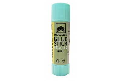 Eco Range Glue Stick 40g 100% Recycled Plastic Pk10