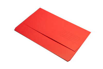 Popular Document Wallets Foolscap Vibrant Red Pk40  