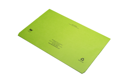 Essentials Document Wallets Foolscap Vibrant Green Pk40 1