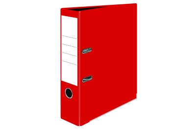 Performance Gloss Laminated Lever Arch File A4 Red Pk10
