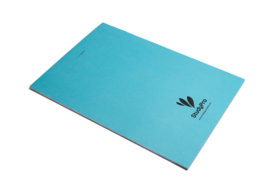 A4 Popular Exercise Book 80 Pages Pk50 10mm Squares Blue 1
