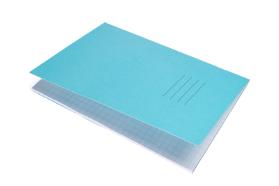 A4 Popular Exercise Book 80 Pages Pk50 10mm Squares Blue 2
