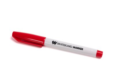 Popular Whiteboard Marker Bullet Tip Red Pk12