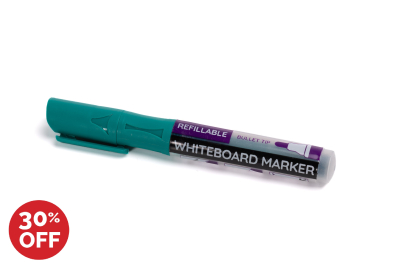 Premium Whiteboard Marker Bullet Tip Green Pk12