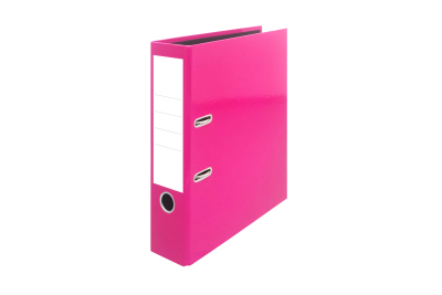 Performance Gloss Laminated Lever Arch File A4 Pink Pk10