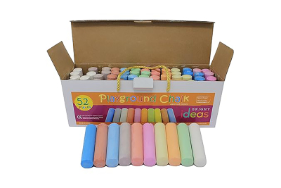 Performance Playground Chalk Jumbo Box of 52 Sticks