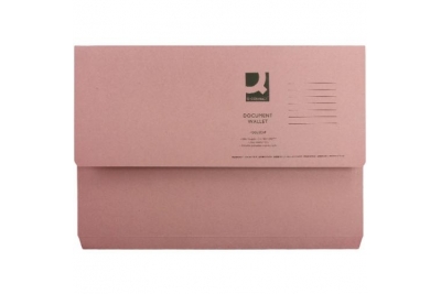 Performance Document Wallets Foolscap Pink Pk50 *WSL*