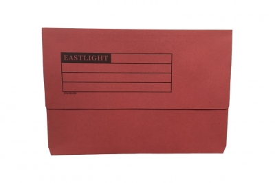 Performance Document Wallets - Foolscap Red Pk 50  