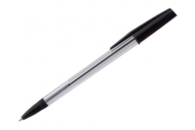 Popular Ballpoint Pen Black Pk50