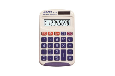 Popular Aurora HC133 Pocket Calculator