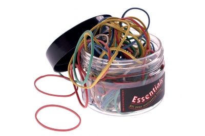 Performance Rubber Bands Assorted Colours & Sizes 75g